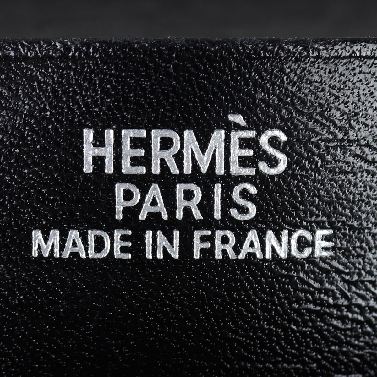 Hermes Bearn Wallet Interior Stamp
