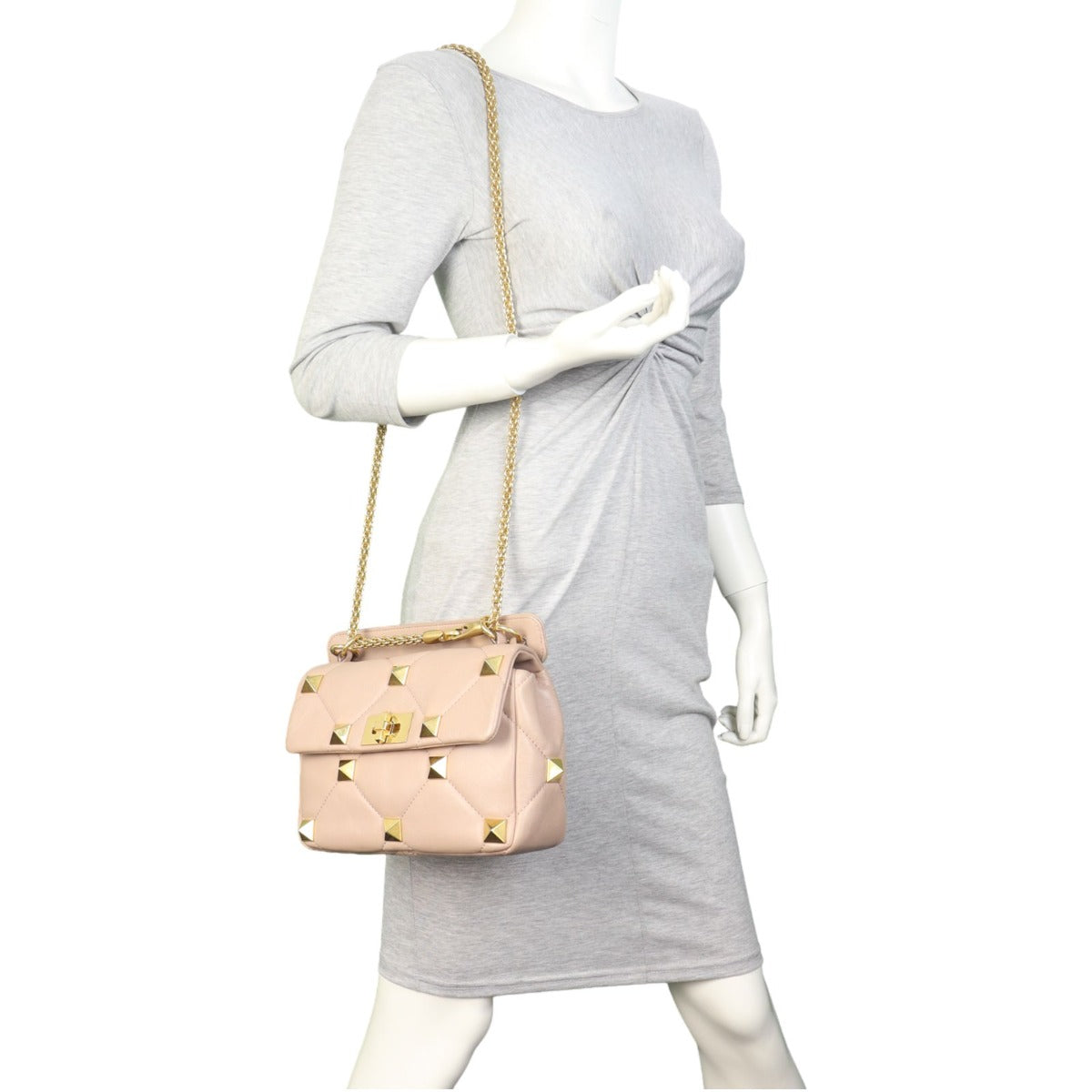 Valentino Roman Stud Shoulder Bag Medium