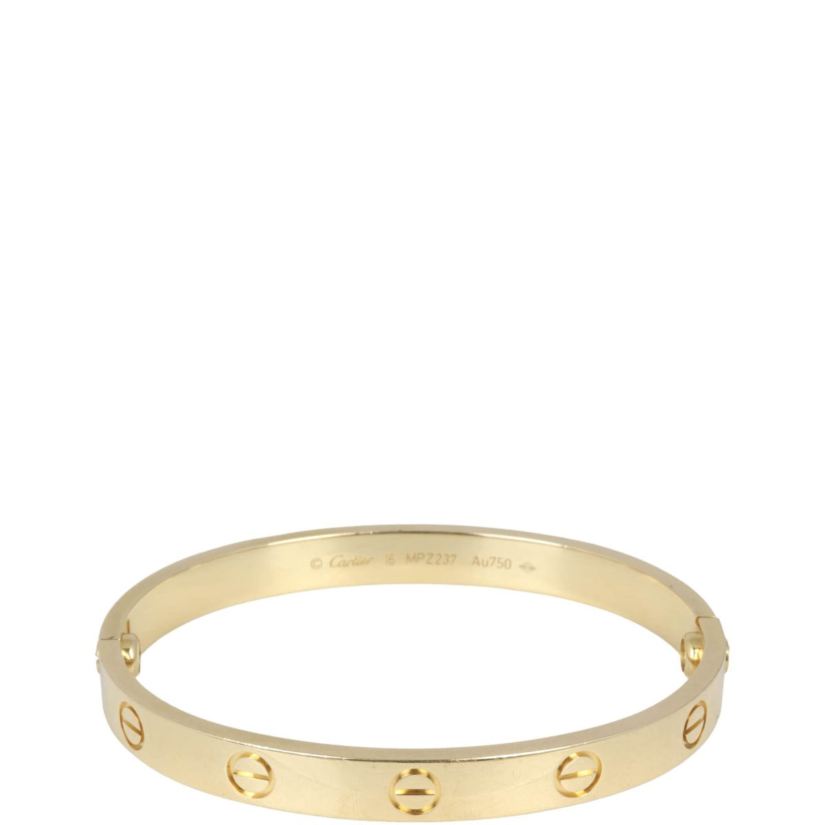 Cartier Love Bracelet 18k Yellow Gold