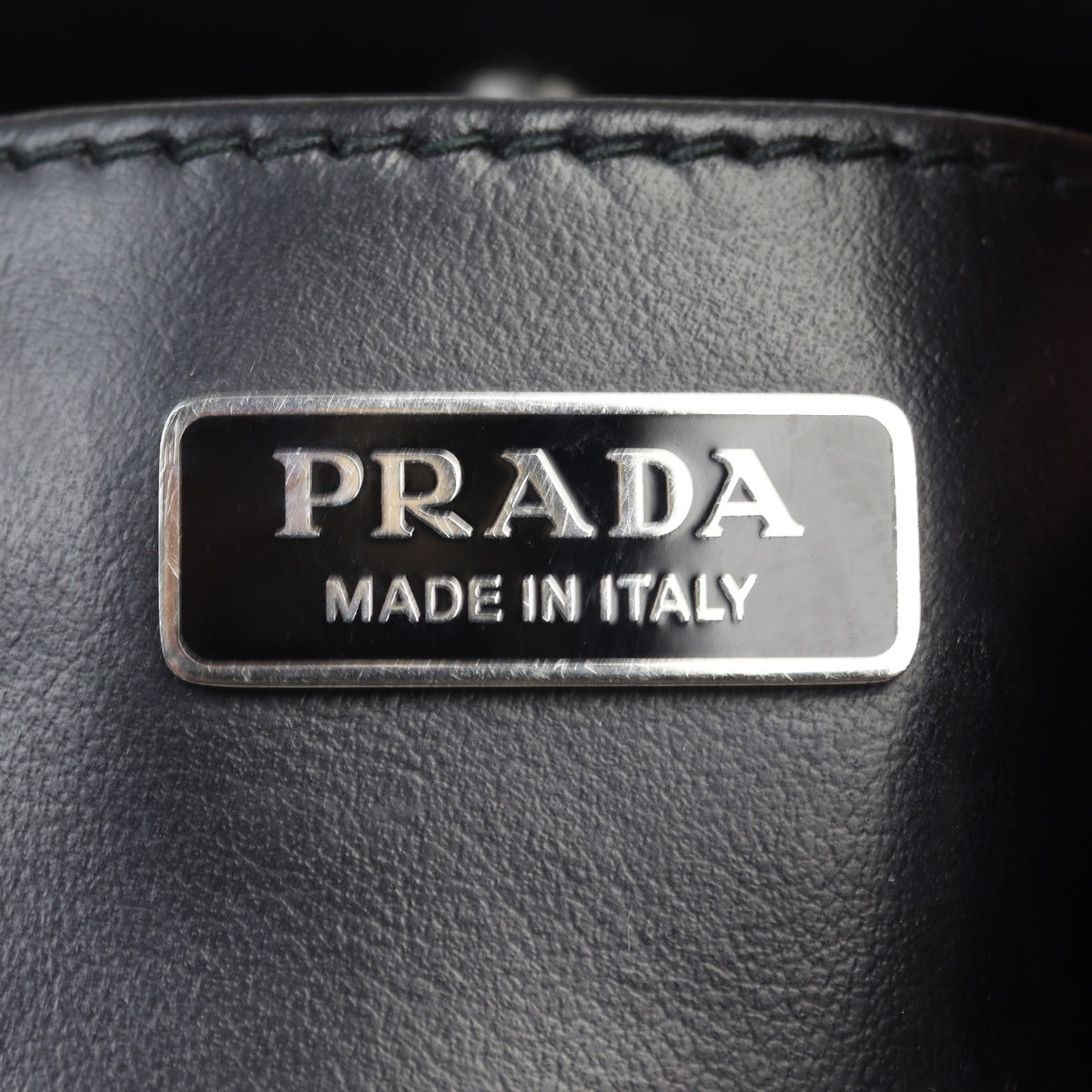 Prada Cleo Shoulder Bag Brushed Leather