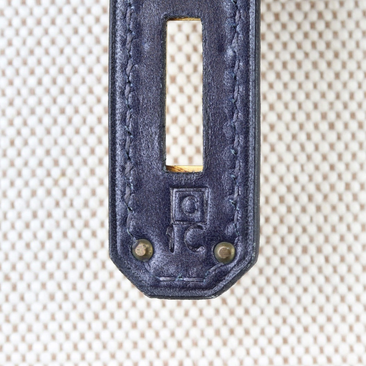 Hermes Kelly 28 Sellier Toile and Box Date Code