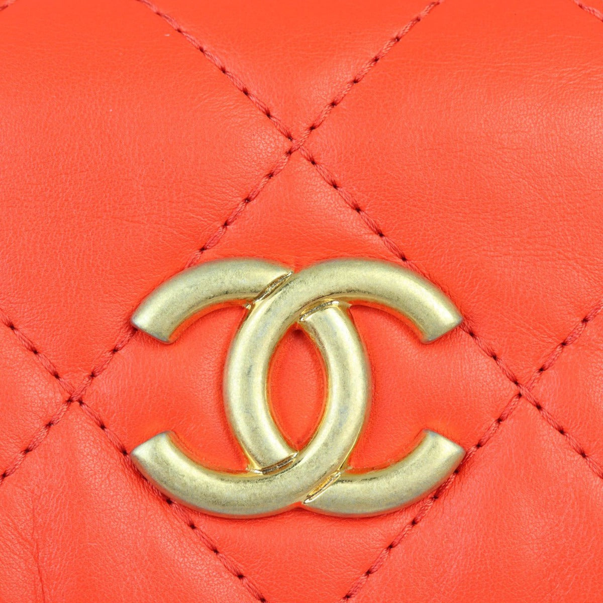 Chanel Fold Over Chain Clutch