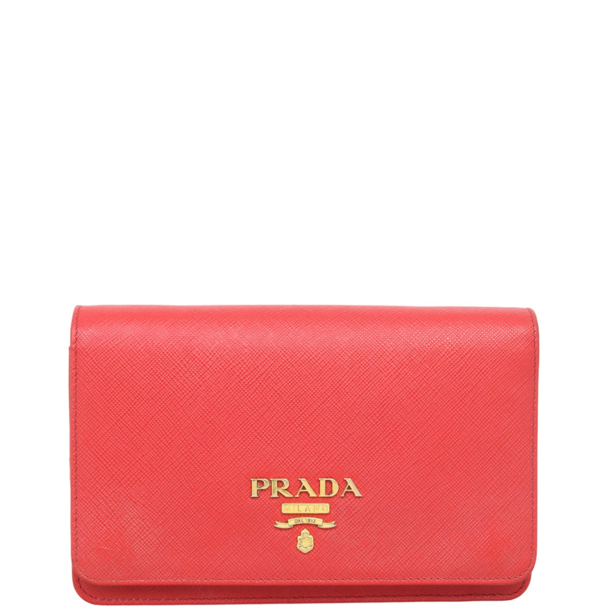 Prada Saffiano Chain Wallet