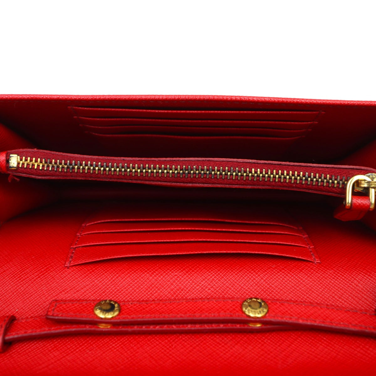 Prada Saffiano Chain Wallet