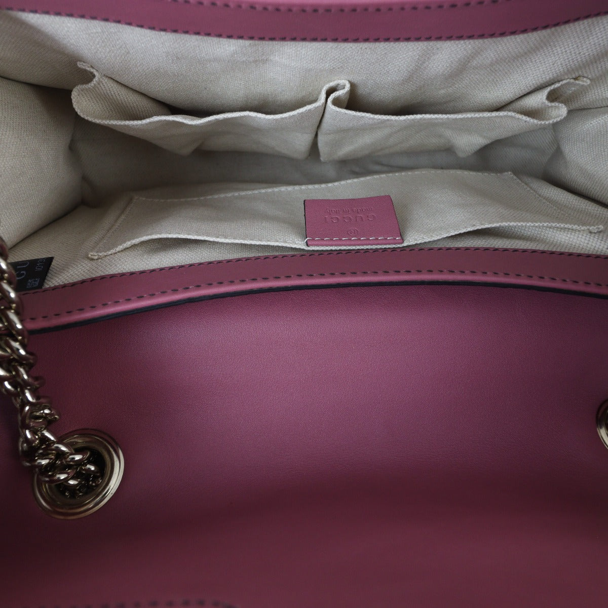 Gucci Emily Guccissima Medium Chain Shoulder Bag