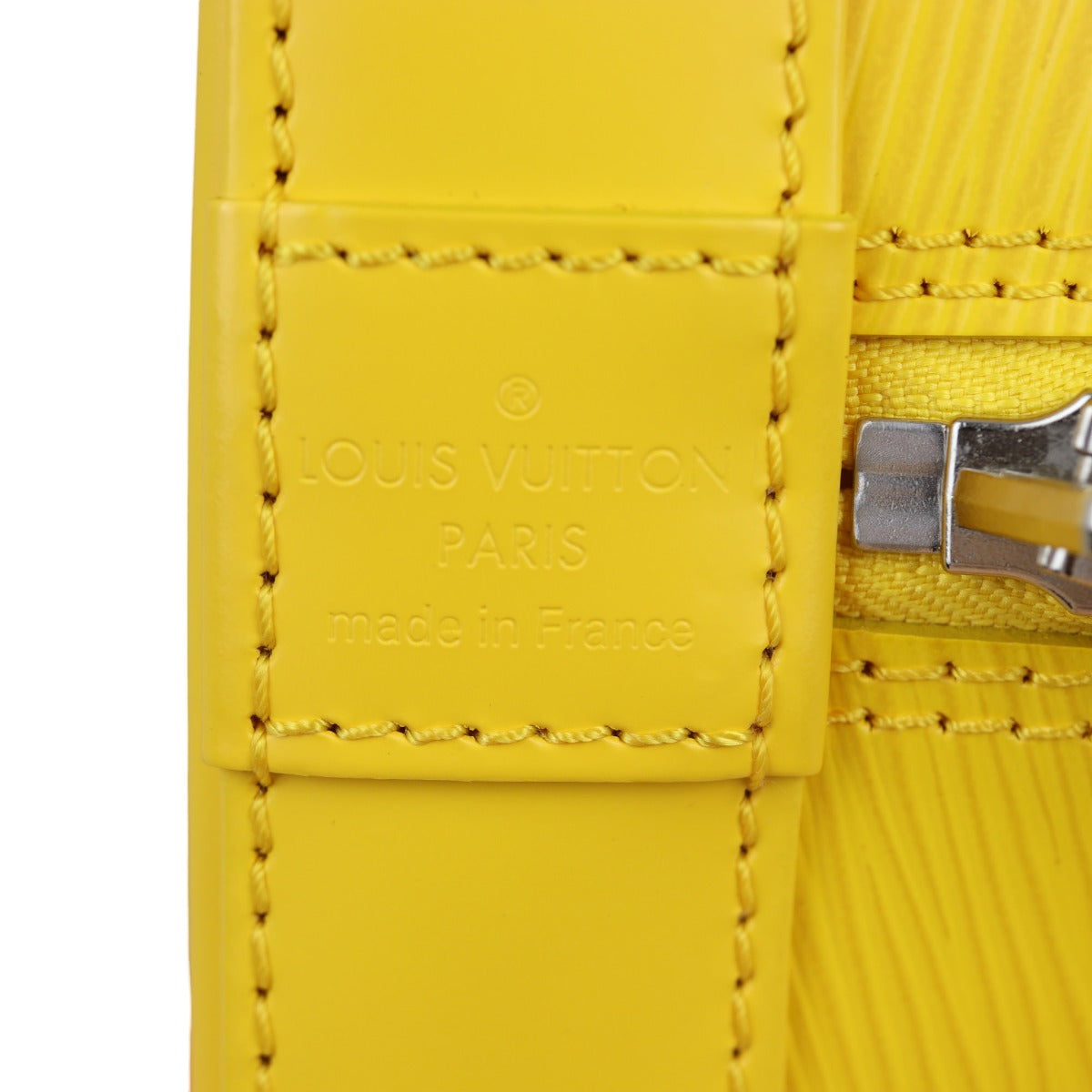 Louis Vuitton Alma PM Epi | Citron Yellow
