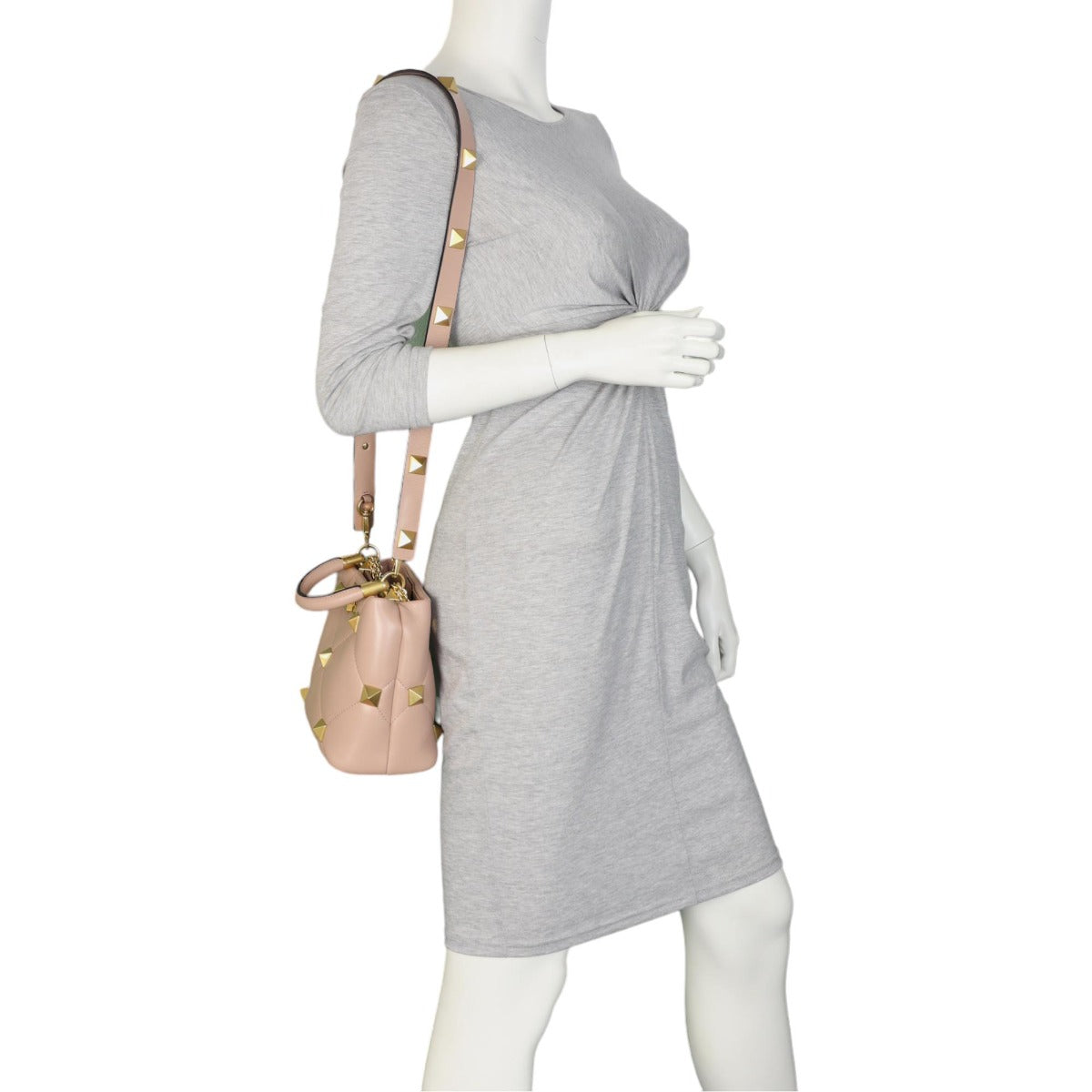 Valentino Roman Stud Top Handle Bag