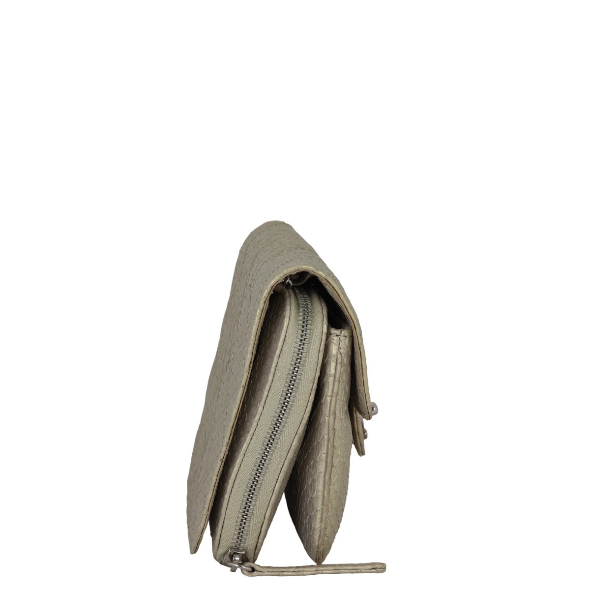 Chanel Python Flap Bag Extra Mini | Gold