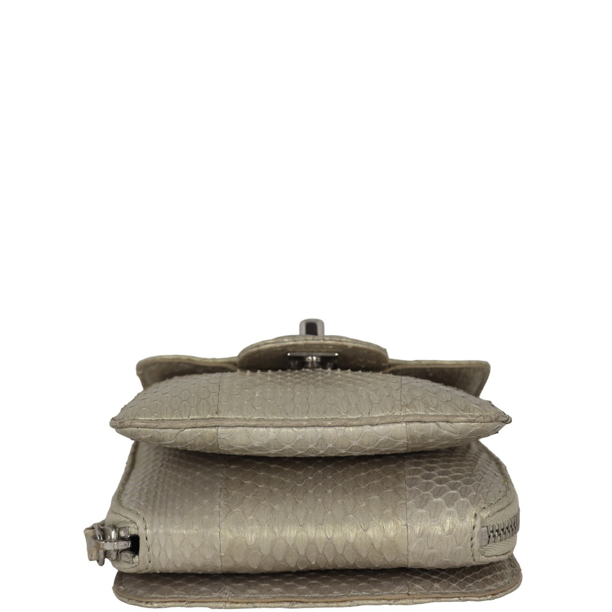 Chanel Python Flap Bag Extra Mini | Gold