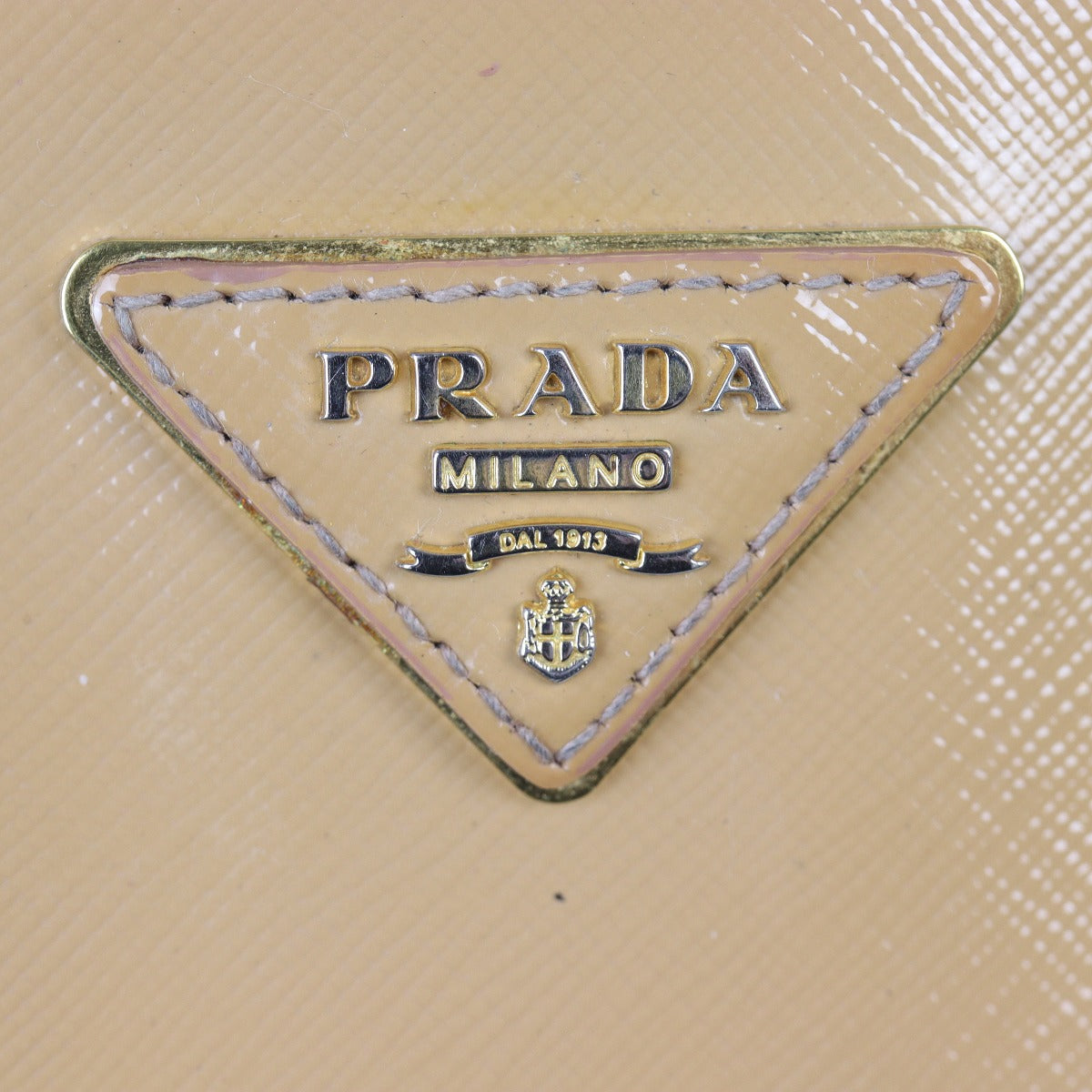 Prada Saffiano Vernice Galleria Double Zip Tote Small