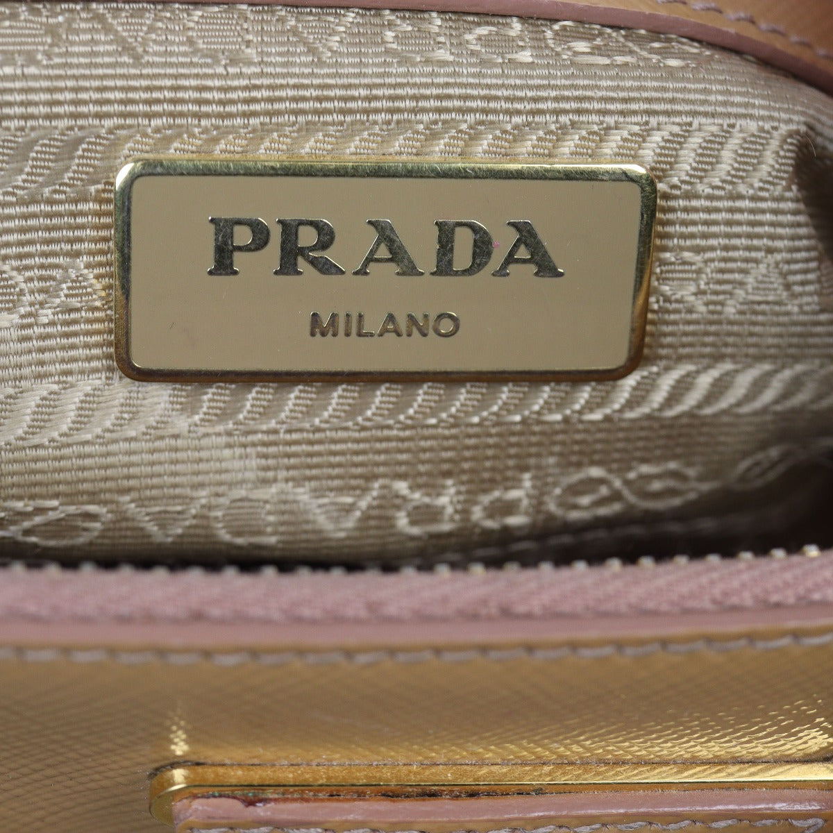 Prada Saffiano Vernice Galleria Double Zip Tote Small