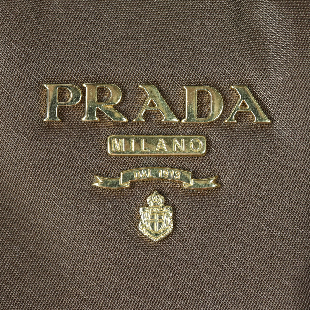 Prada Tessuto Vitello Daino Tote Hardware