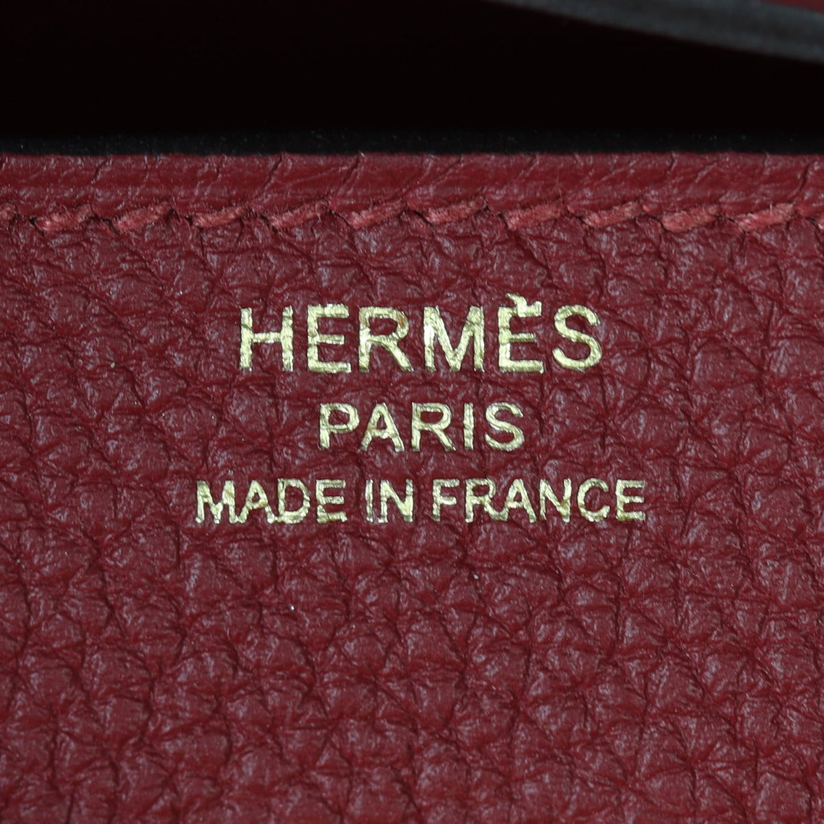Hermes Birkin 25 Togo Interior Stamp