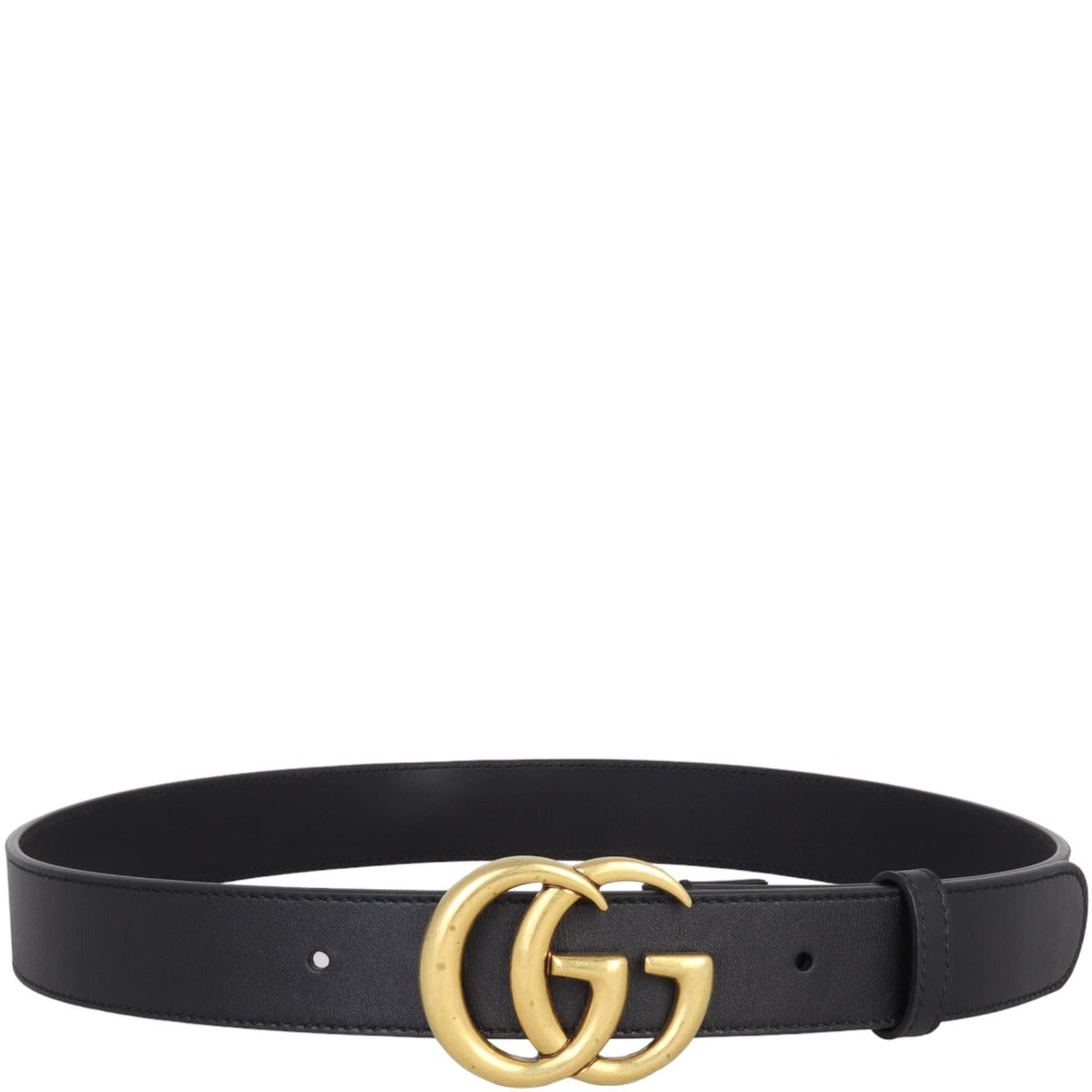 Gucci Marmont Double G Slim Belt