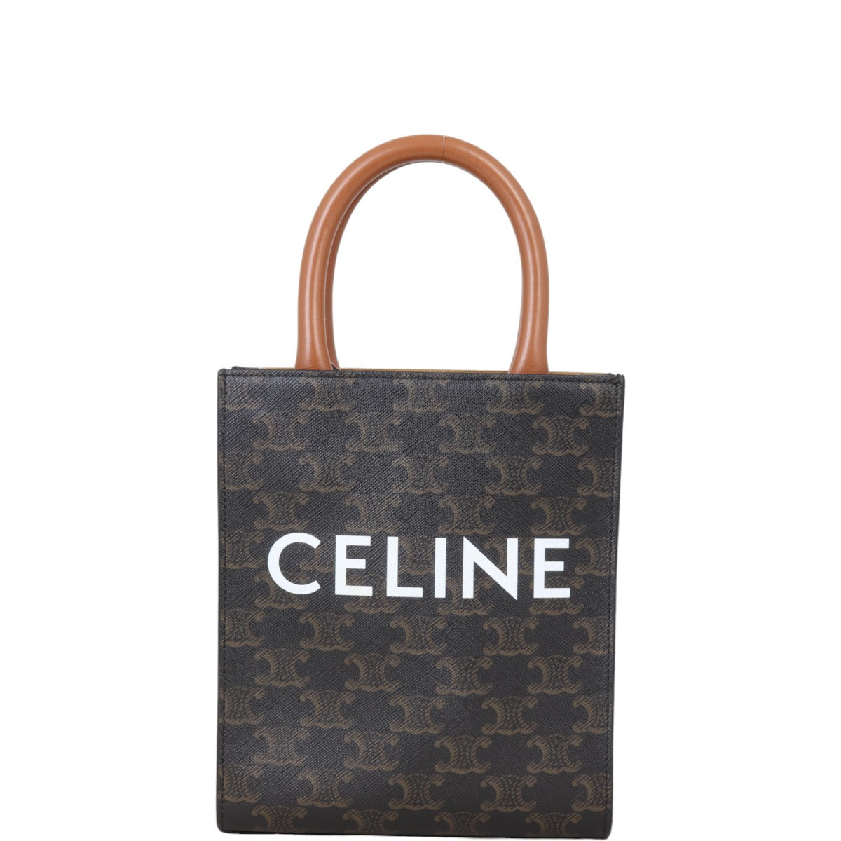 Celine Triomphe Vertical Cabas Tote Mini