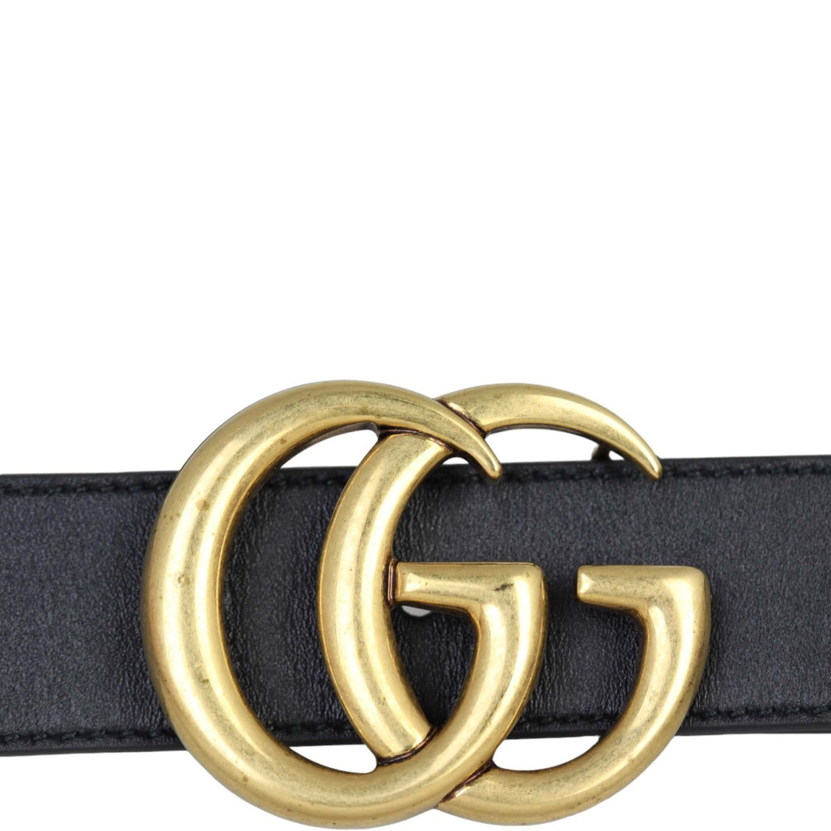 Gucci Marmont Double G Slim Belt