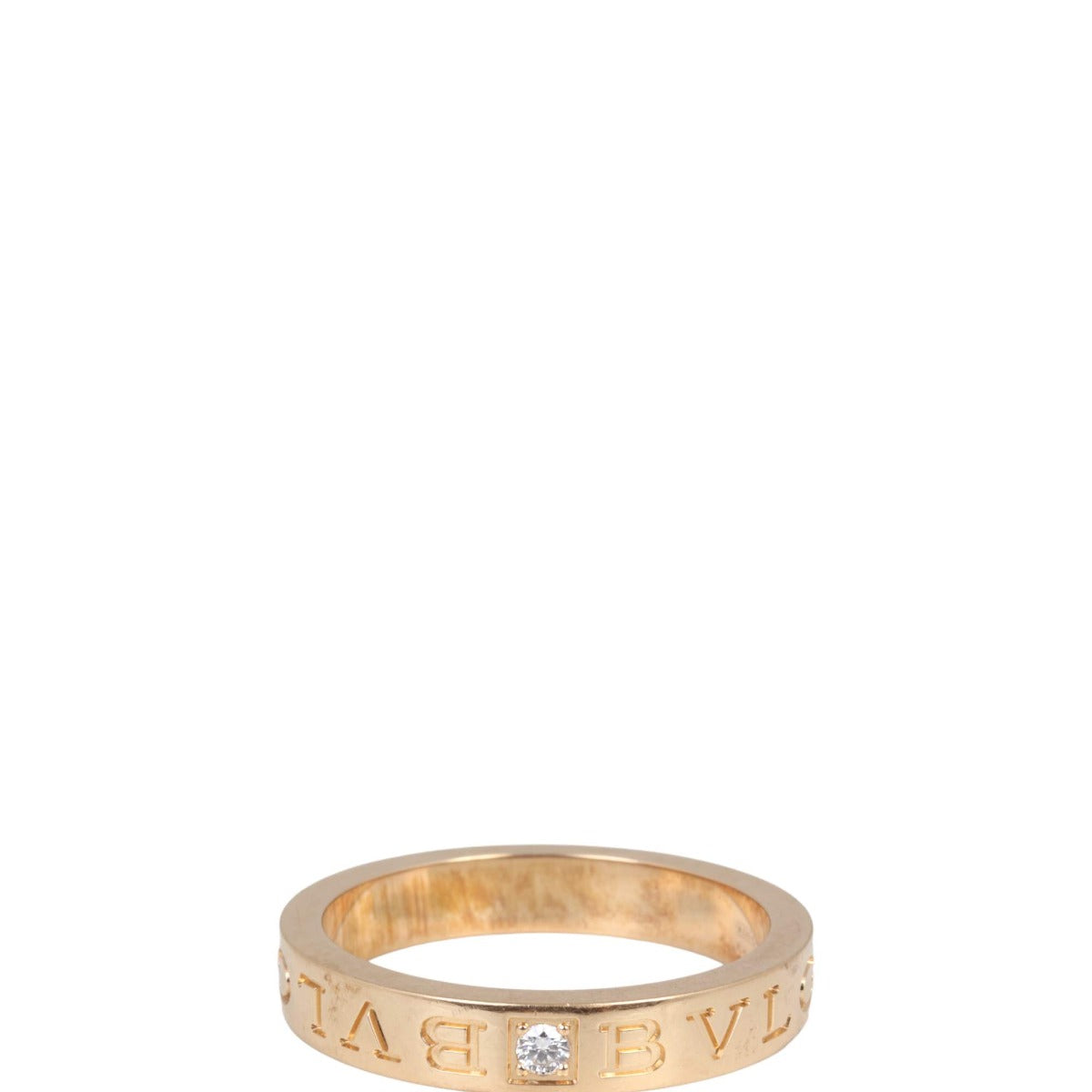 Bvlgari B.Zero1 18k Rose Diamond Ring