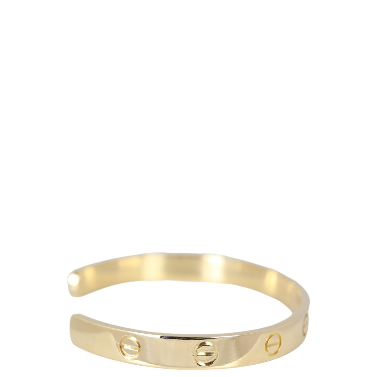 Cartier Love Cuff Bracelet 18k Yellow Gold