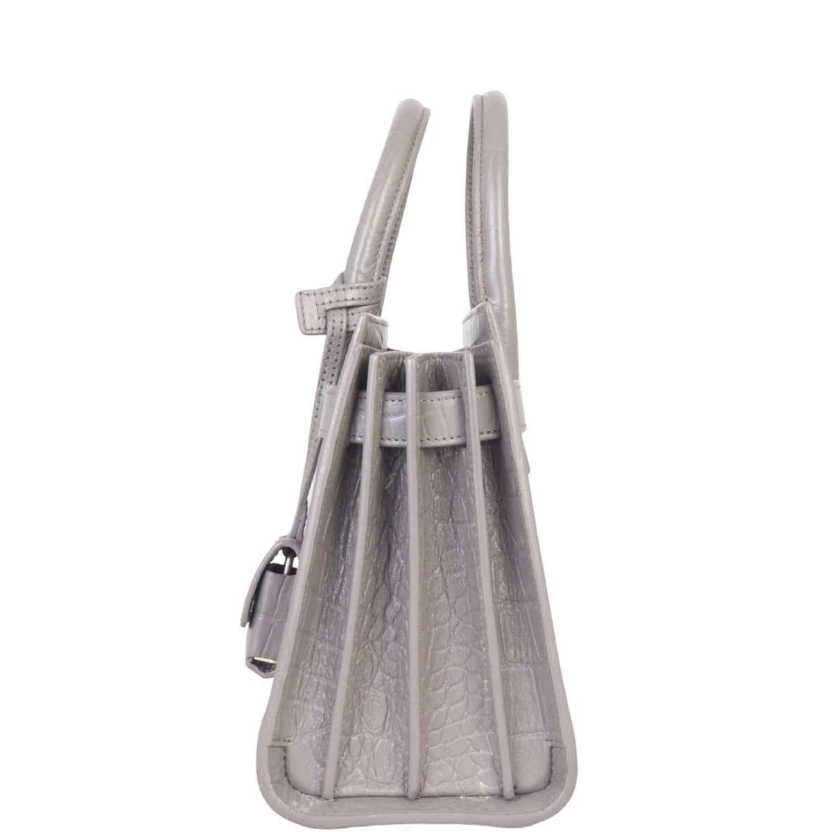 Saint Laurent Sac de Jour Nano Croc-Embossed