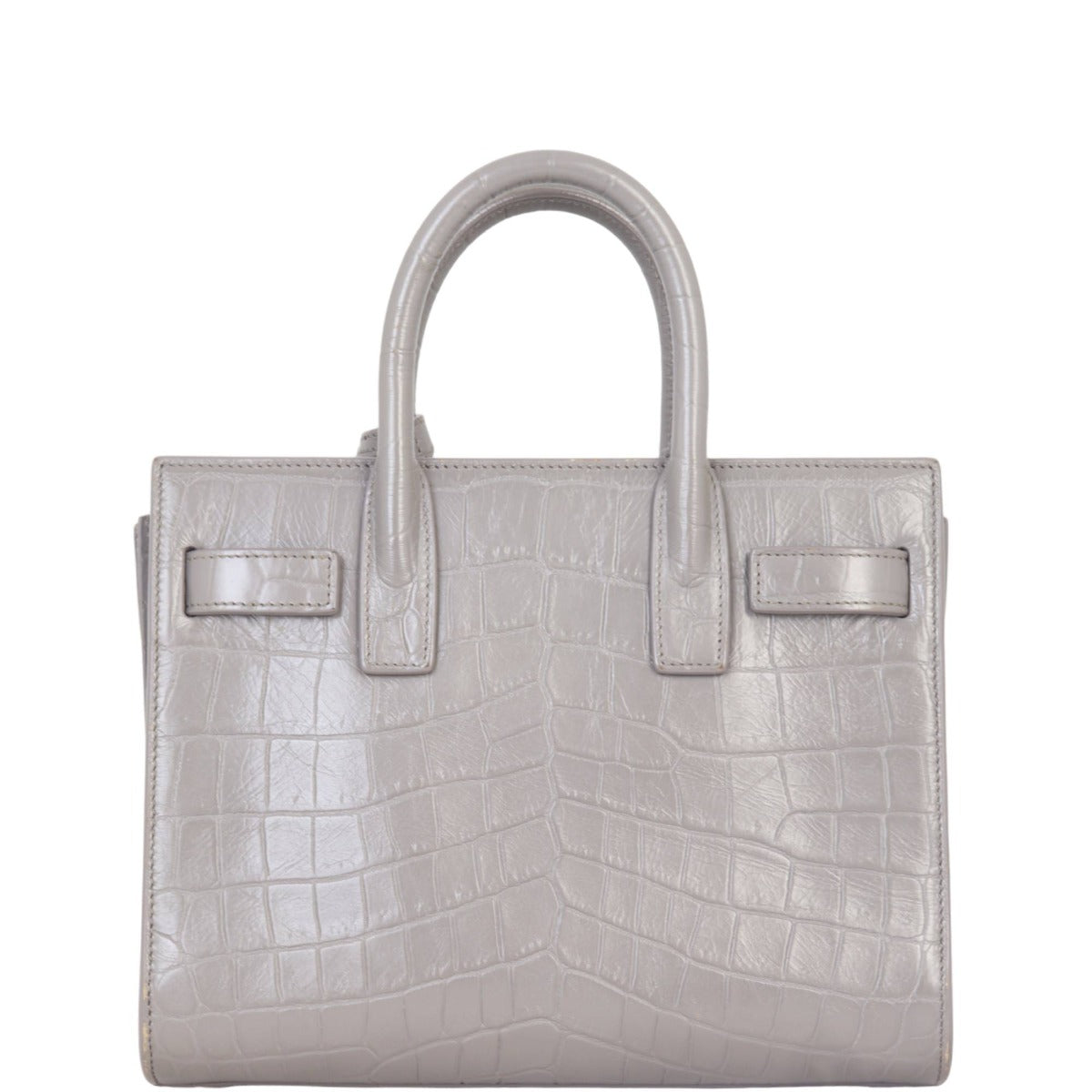 Saint Laurent Sac de Jour Nano Croc-Embossed