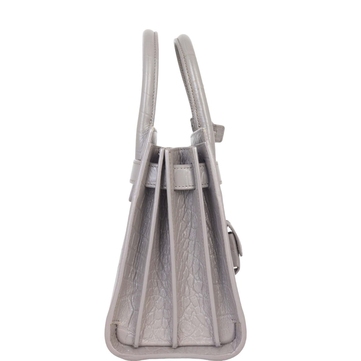 Saint Laurent Sac de Jour Nano Croc-Embossed