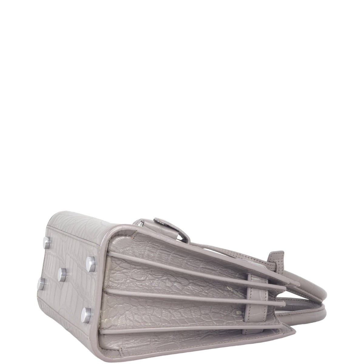 Saint Laurent Sac de Jour Nano Croc-Embossed