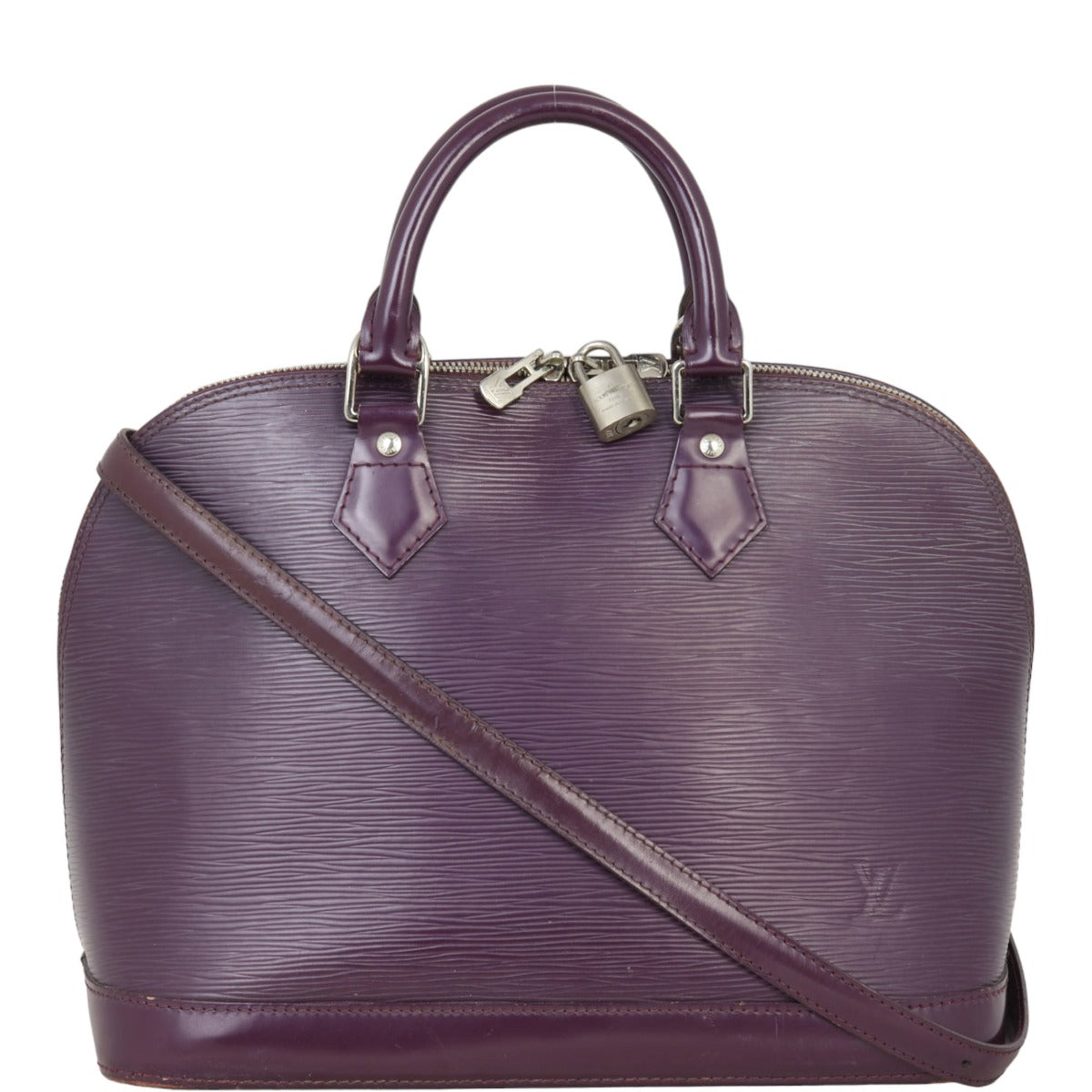 Louis Vuitton Alma PM Epi | Deep Purple