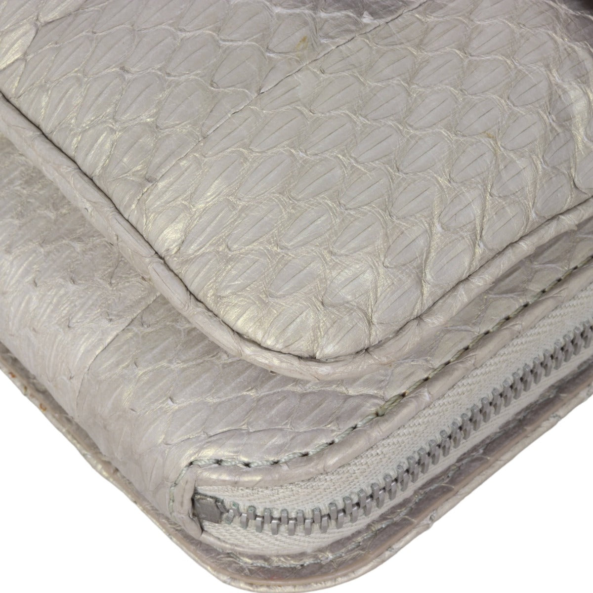 Chanel Python Flap Bag Extra Mini | Gold Diamond