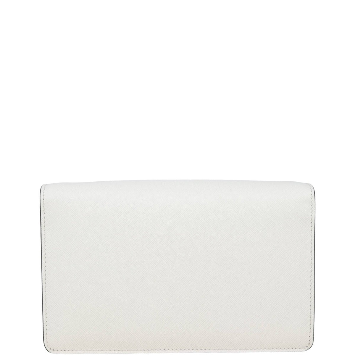 Prada Saffiano Triangle Logo Envelope Shoulder Bag