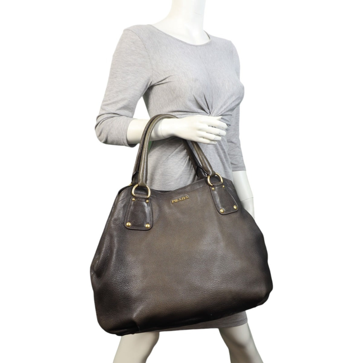 Prada Cervo Antik Tote