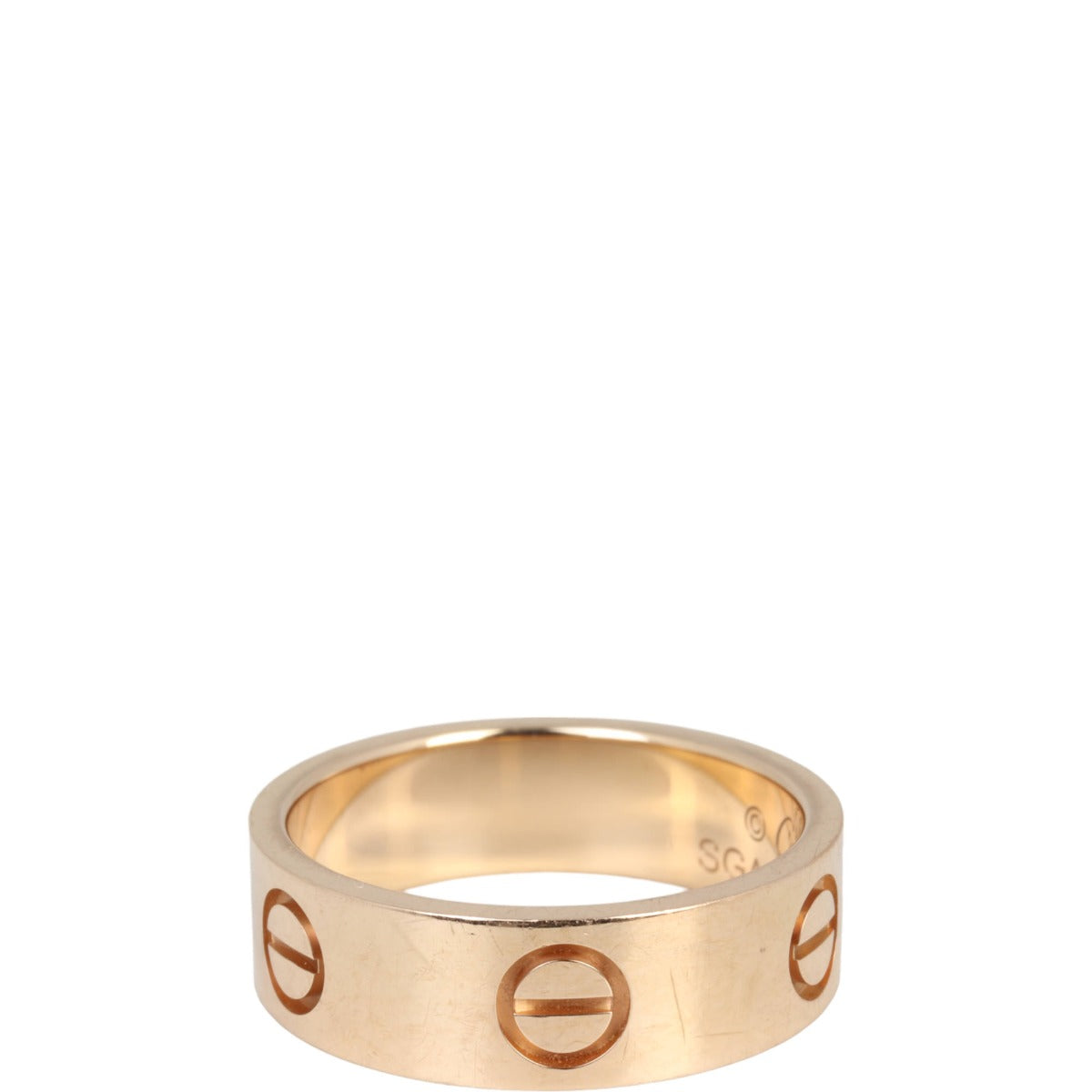 Cartier Love Ring 18k Rose Gold