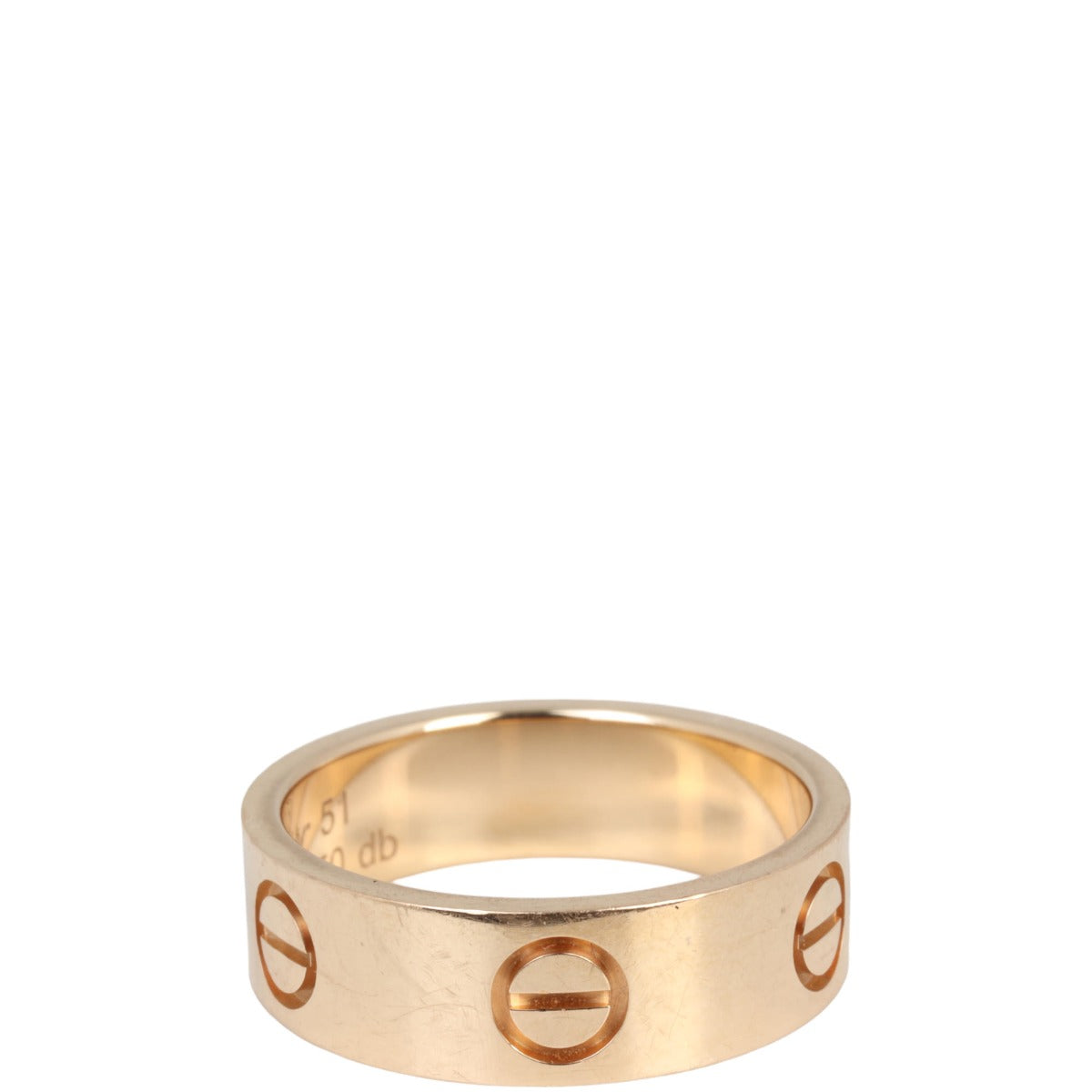 Cartier Love Ring 18k Rose Gold