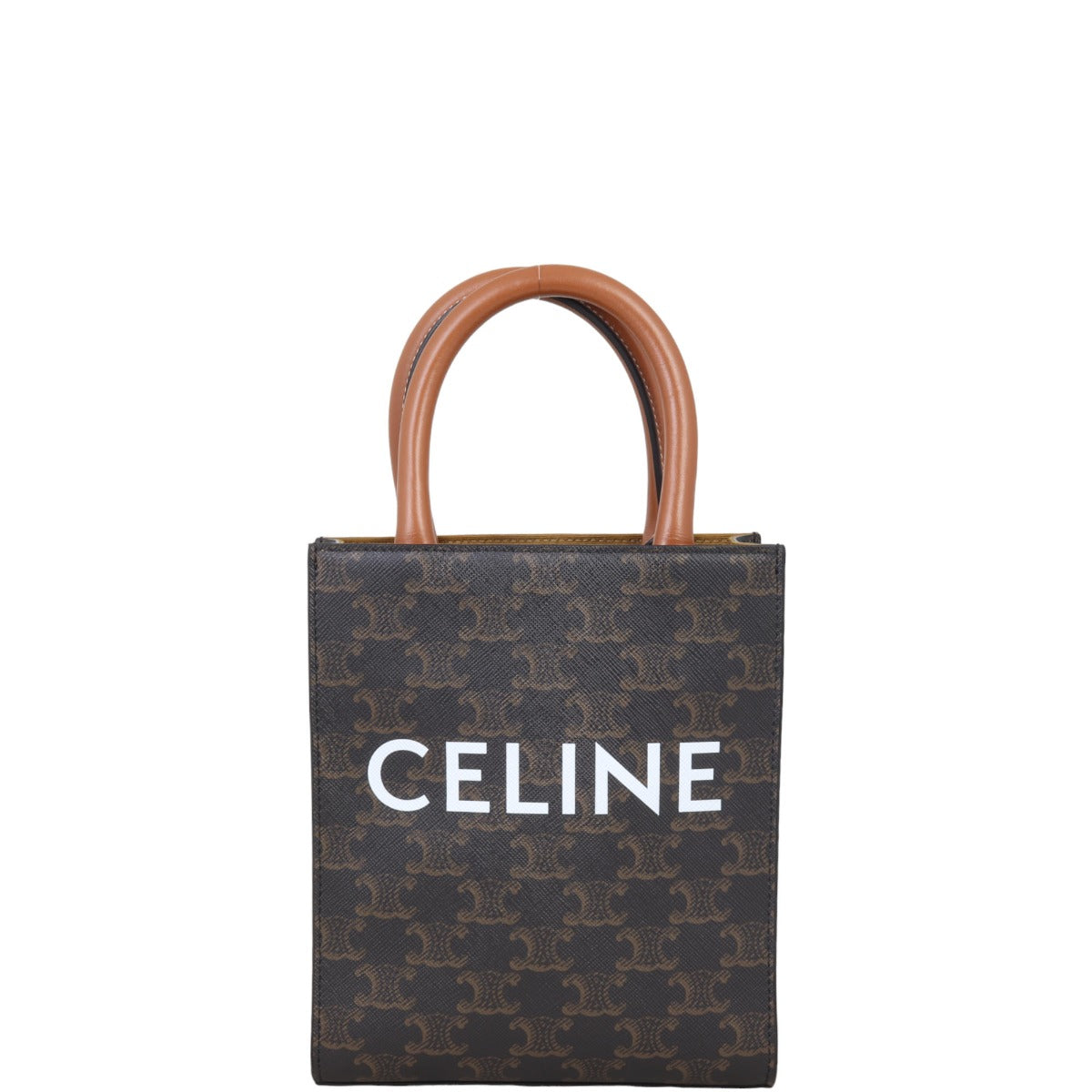 Celine Triomphe Vertical Cabas Tote Mini