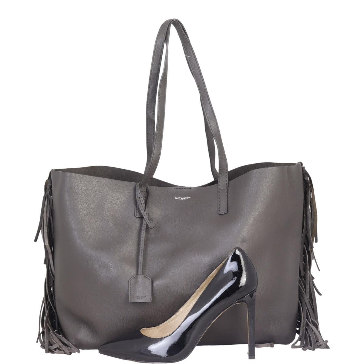 Saint Laurent Shopping Fringe Tote