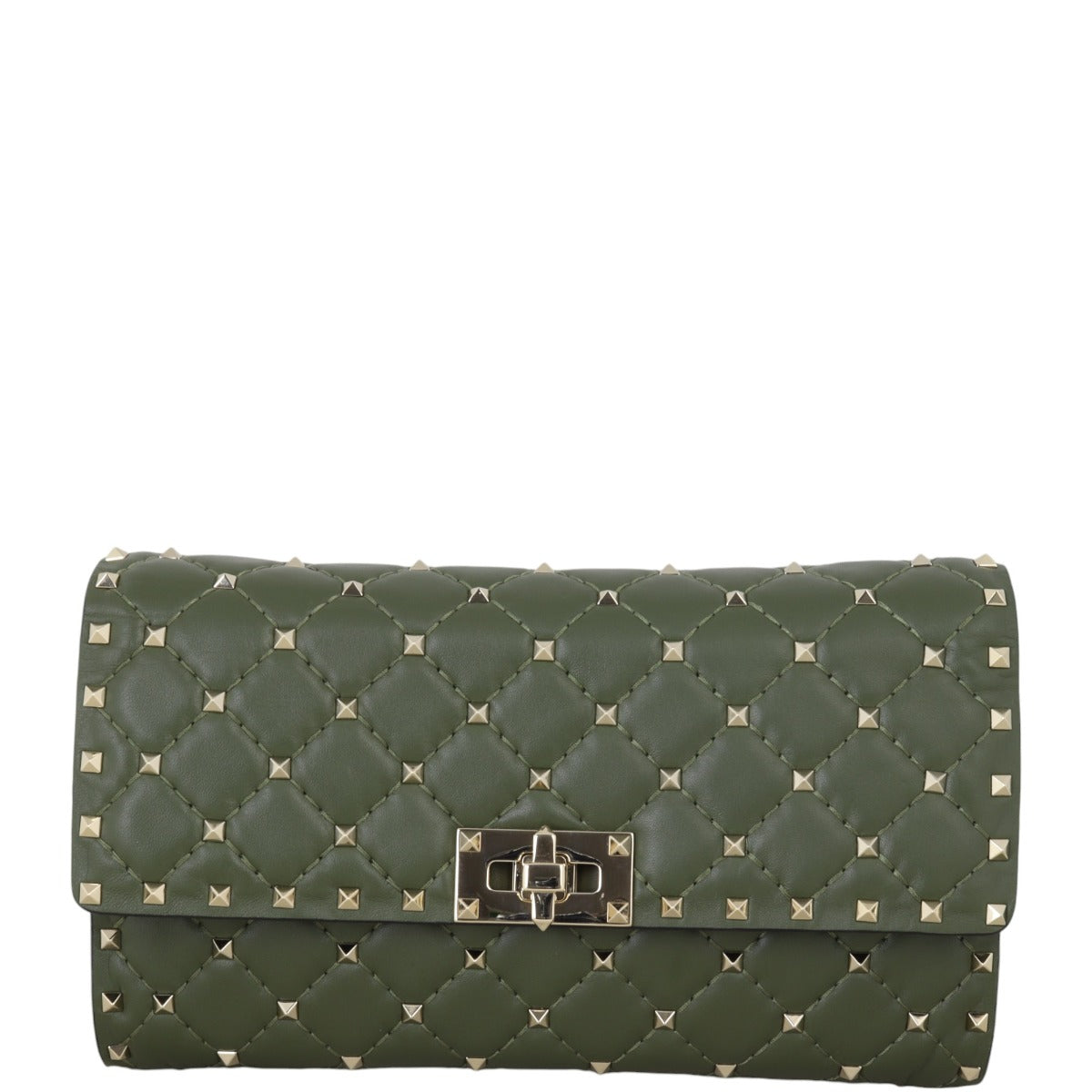 Valentino Rockstud Spike Wallet on Chain