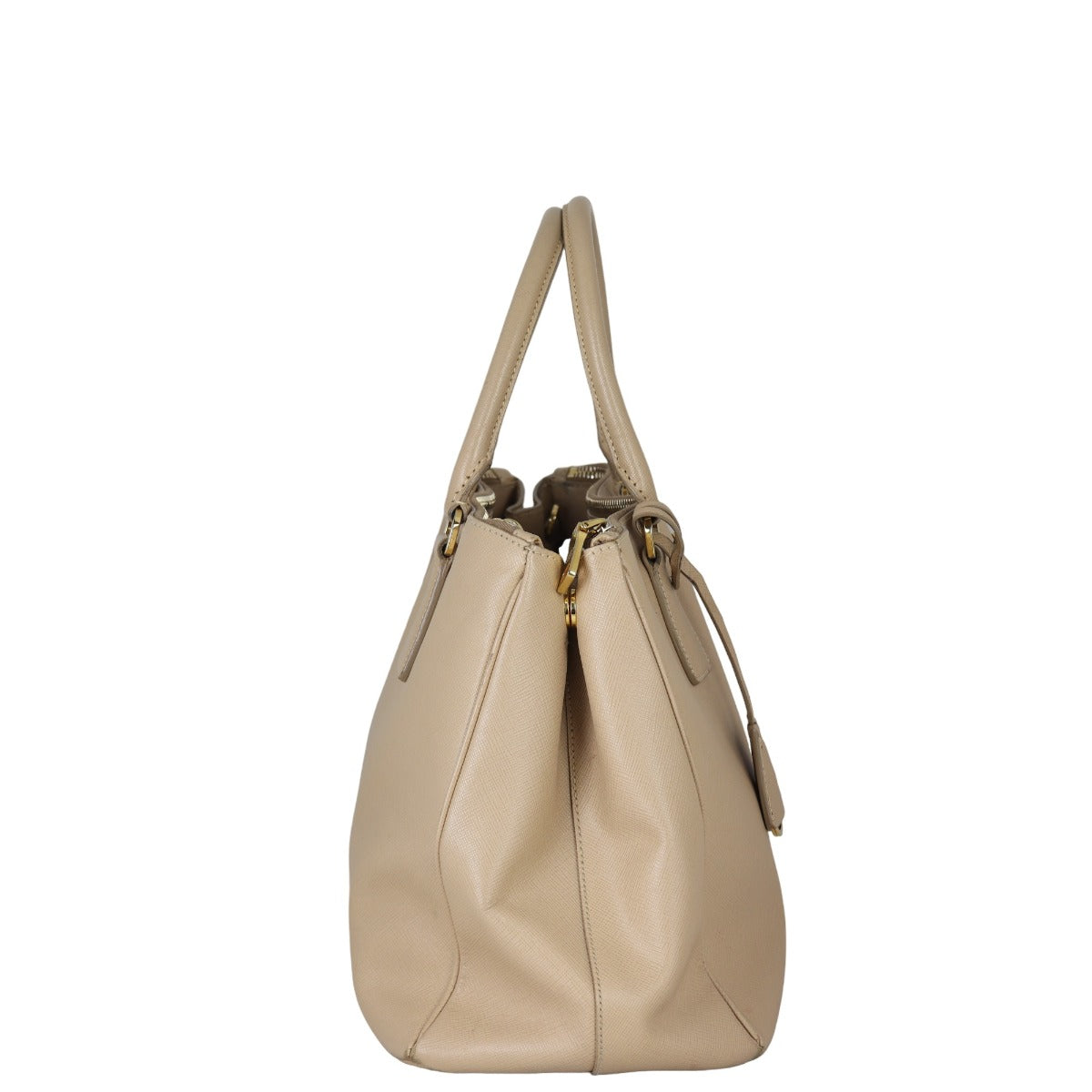Prada Saffiano Lux Galleria Double Zip Tote Medium