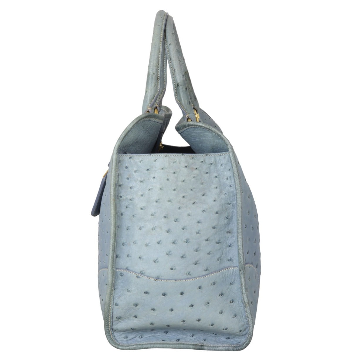 Prada Double Bag Ostrich