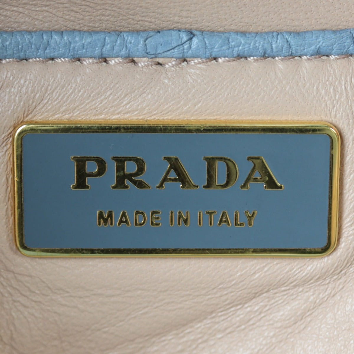 Prada Double Bag Ostrich