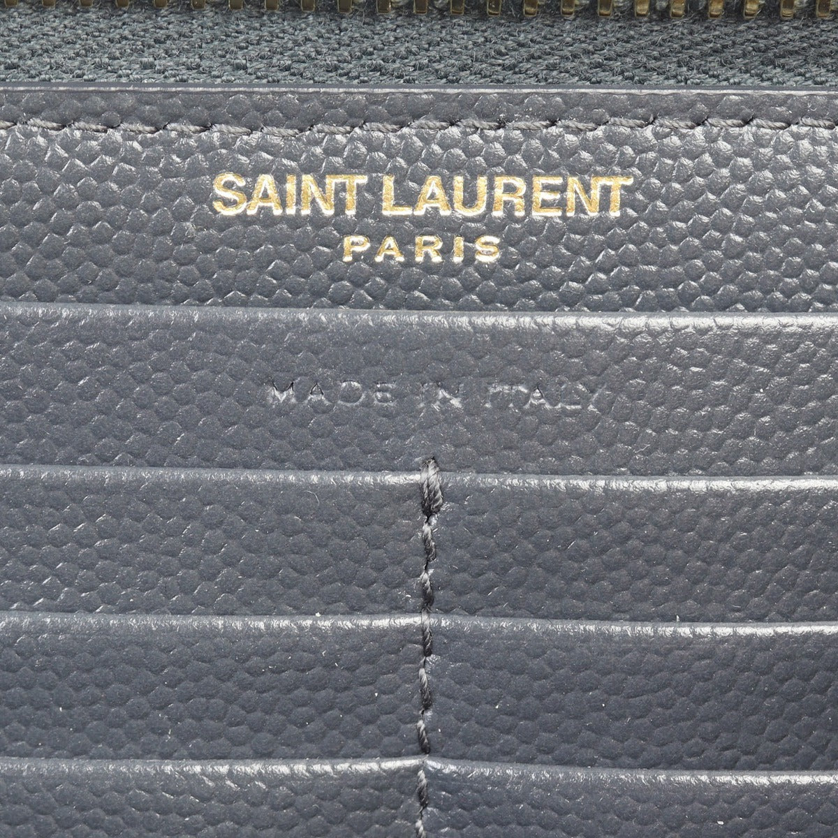 Saint Laurent Cassandre Zip Wallet