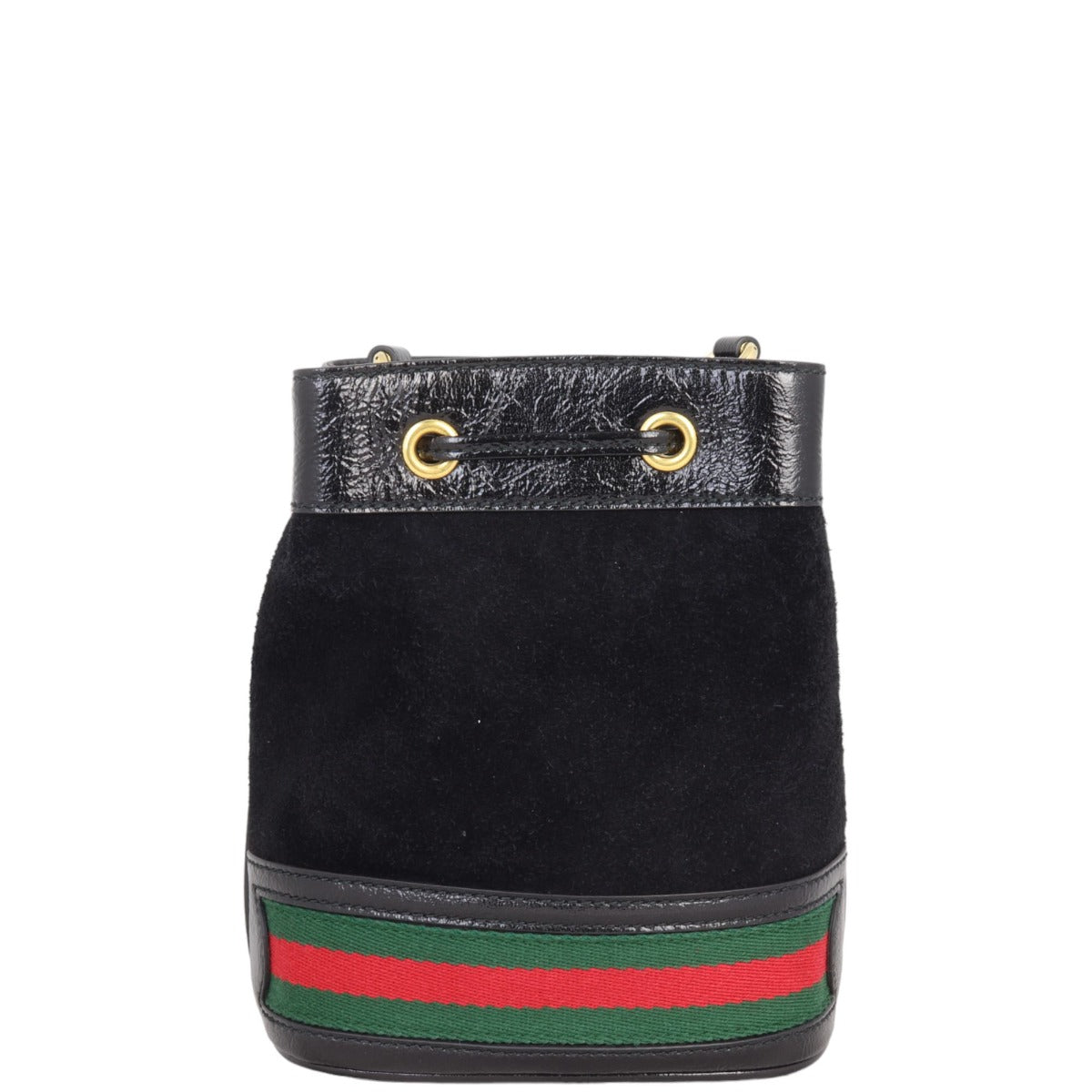 Gucci Ophidia Suede Bucket Bag Mini