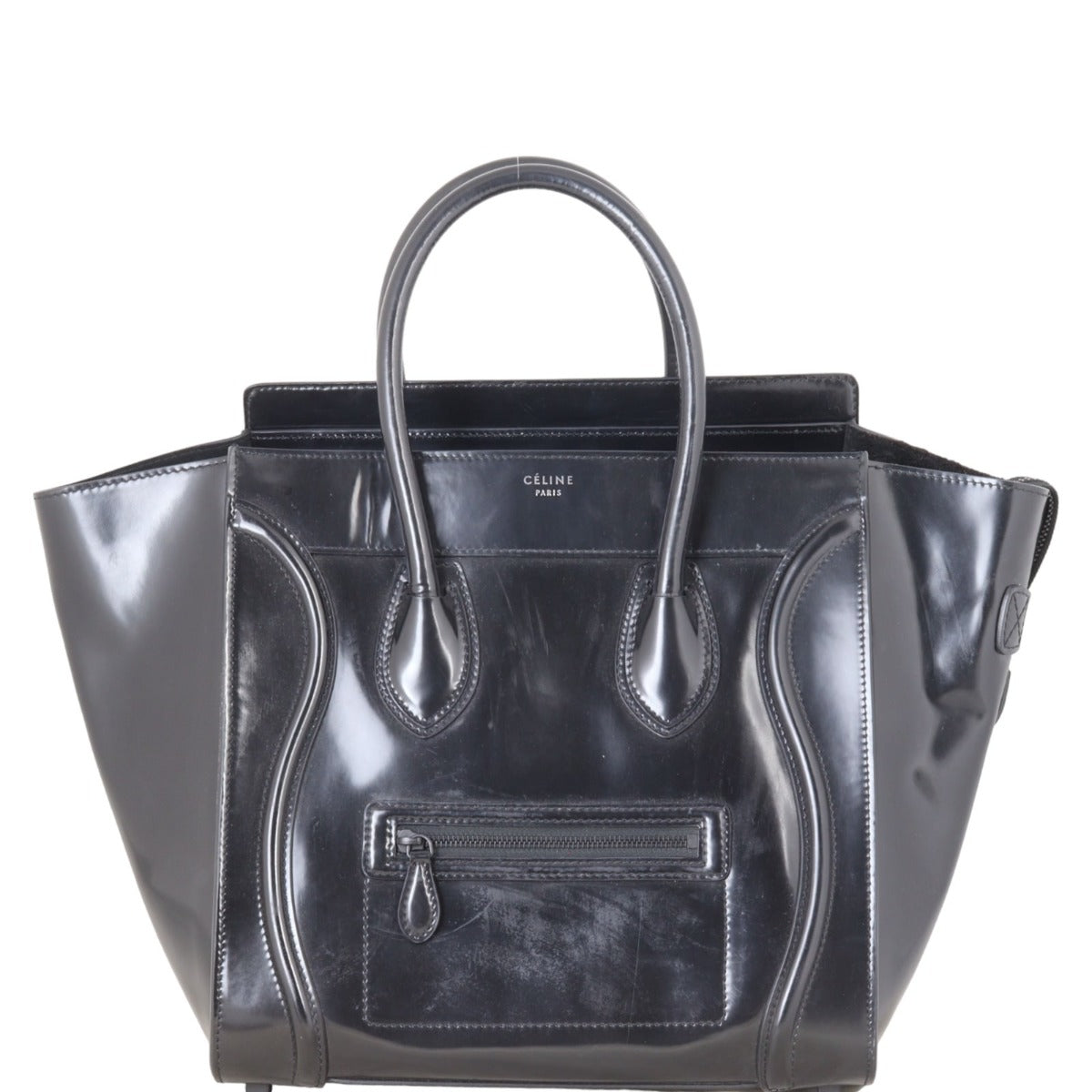 Celine Mini Luggage Tote Patent