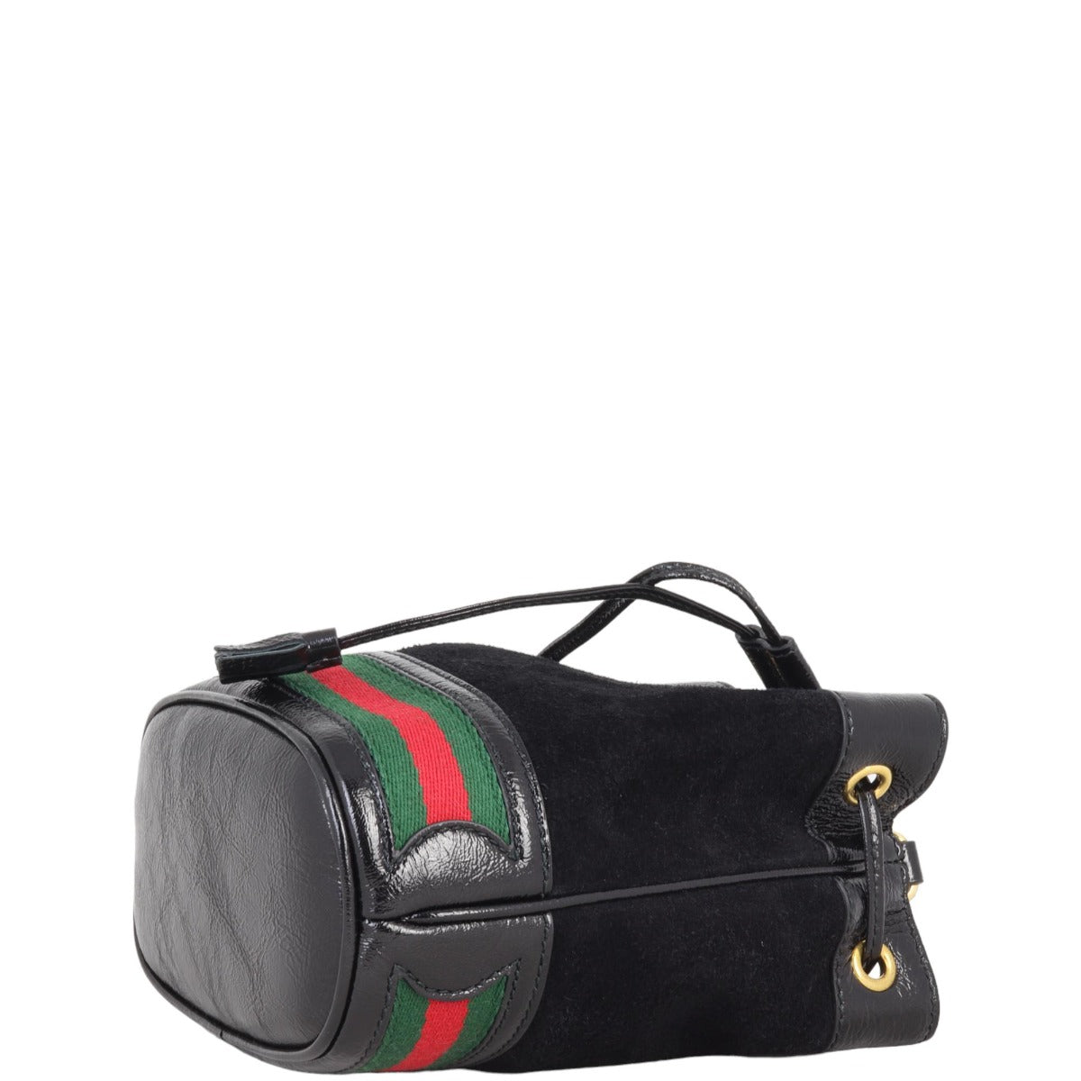 Gucci Ophidia Suede Bucket Bag Mini