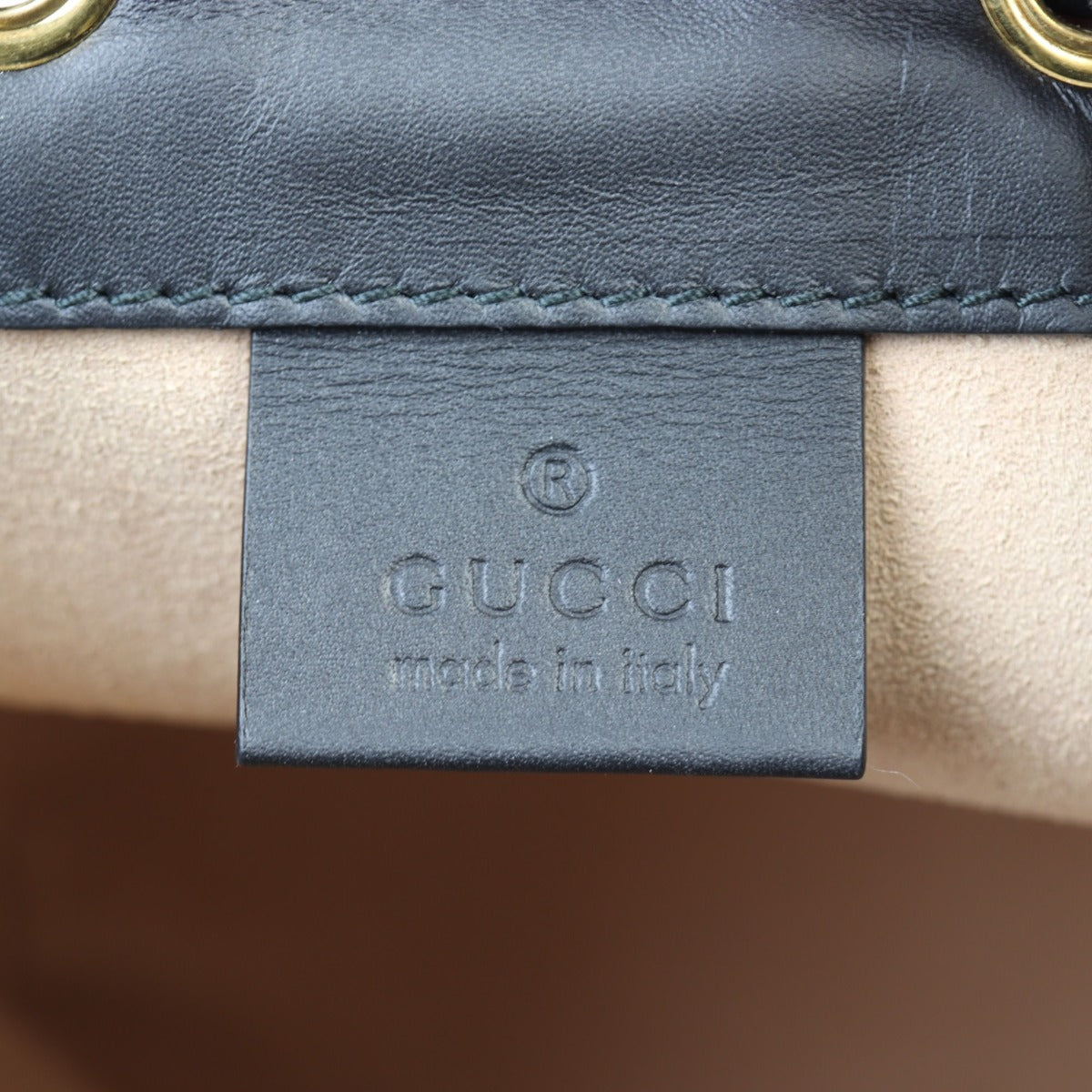 Gucci Ophidia Suede Bucket Bag Mini