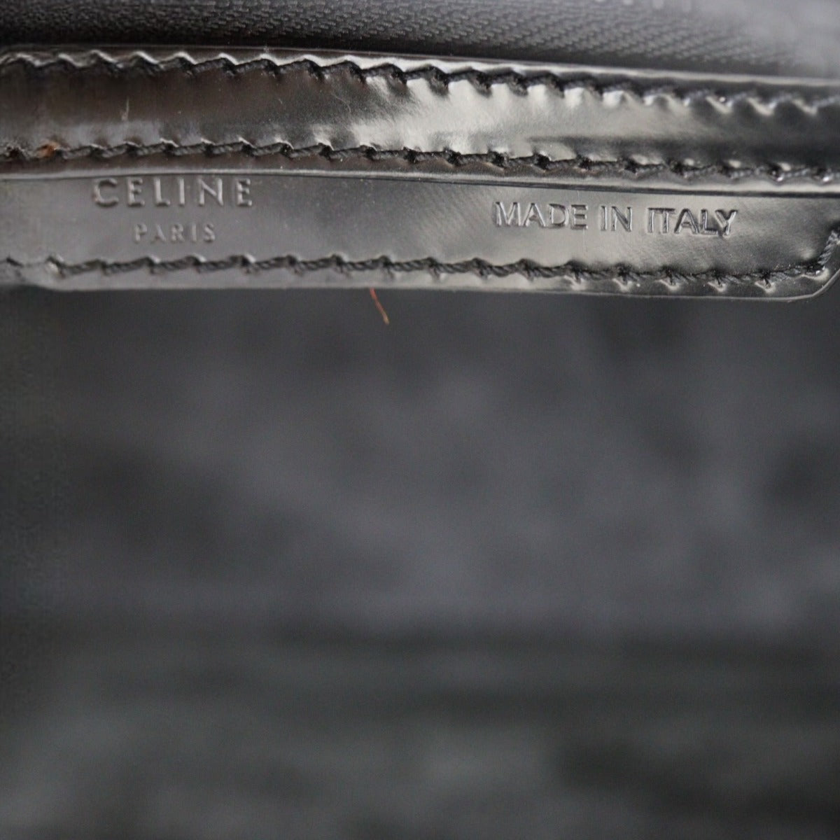 Celine Mini Luggage Tote Patent