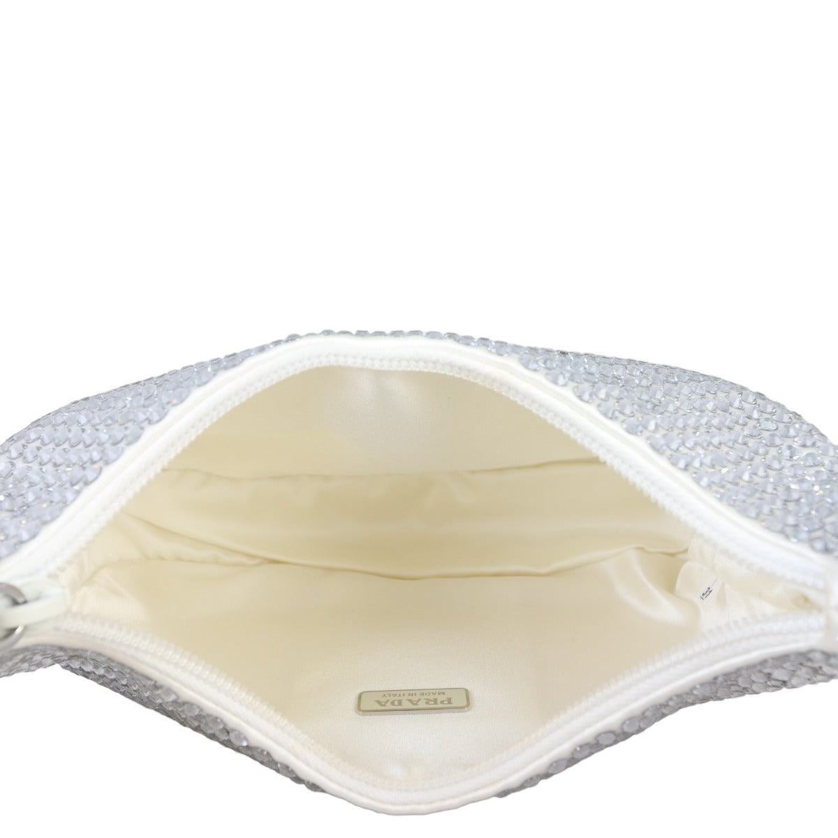 Prada Re-Edition 2000 Satin Crystal Mini Bag