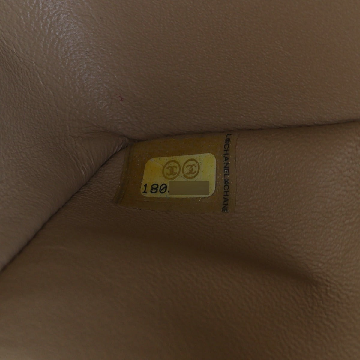 Chanel Classic Double Flap Jumbo Patent | Beige