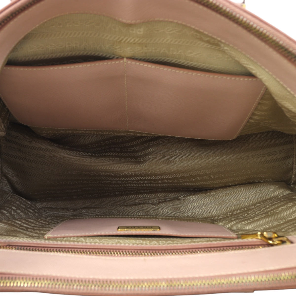 Prada Saffiano Lux Galleria Double Zip Tote Large