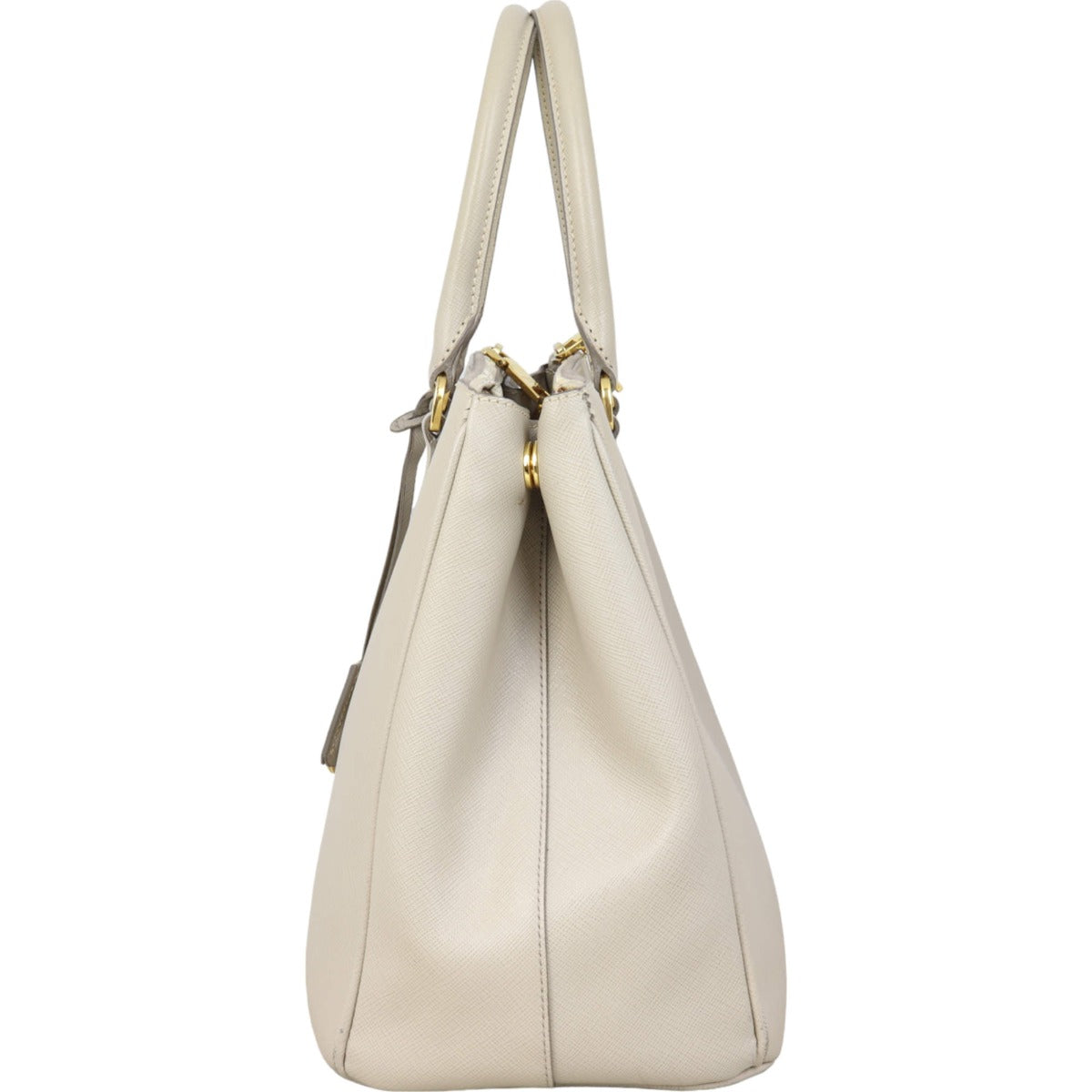Prada Saffiano Lux Galleria Double Zip Tote Medium