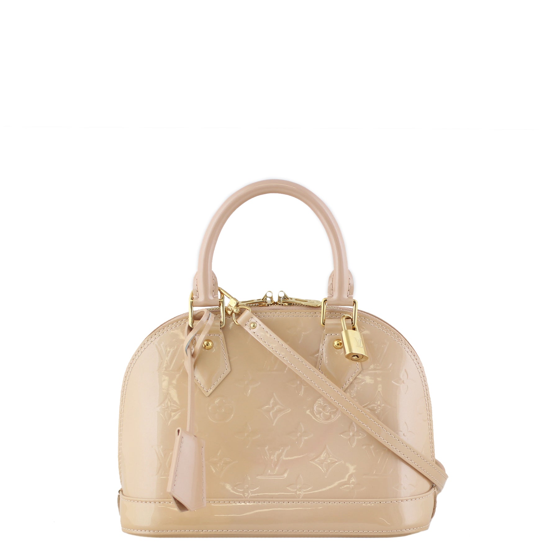 Louis Vuitton Alma BB Monogram Vernis Front