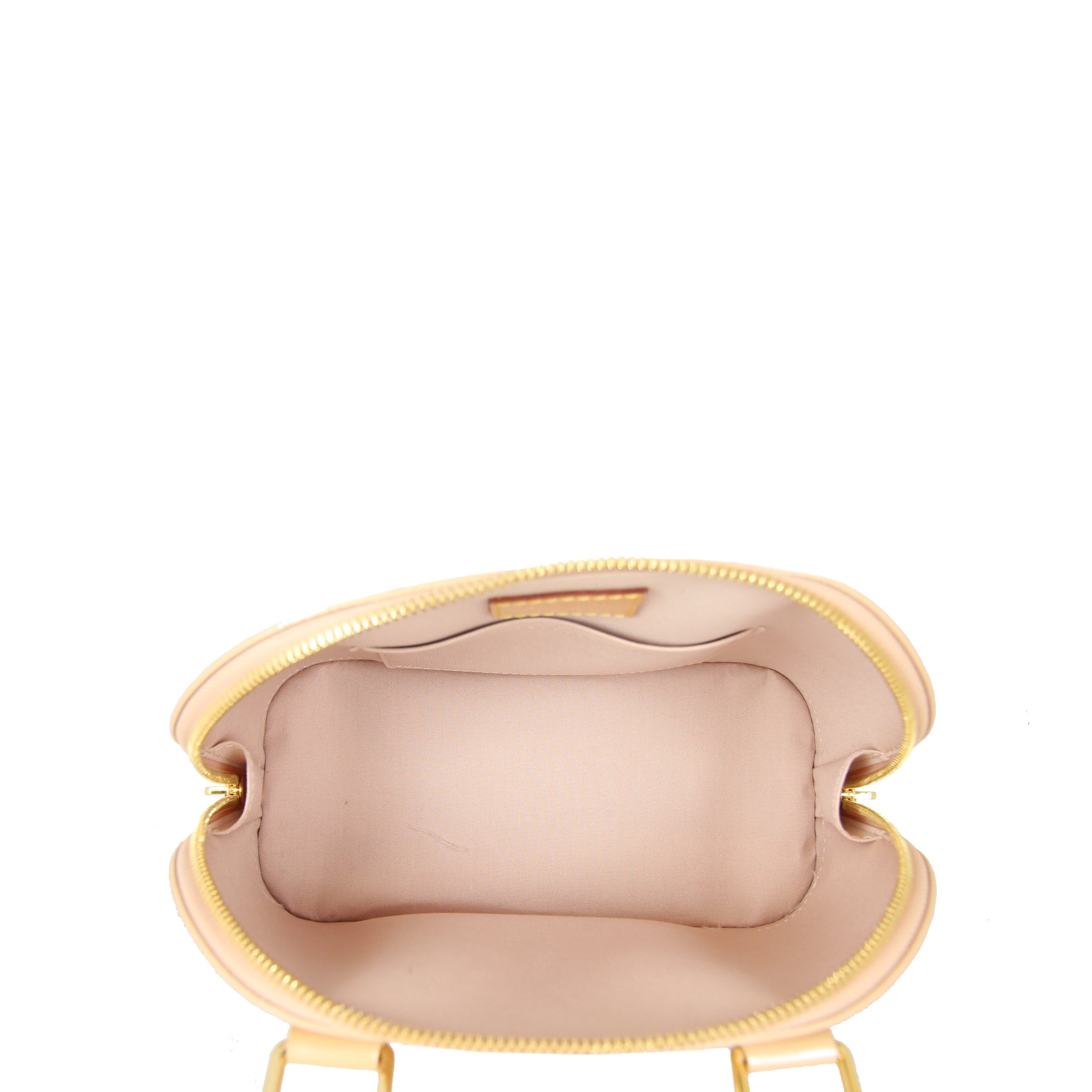 Louis Vuitton Alma BB Monogram Vernis Interior
